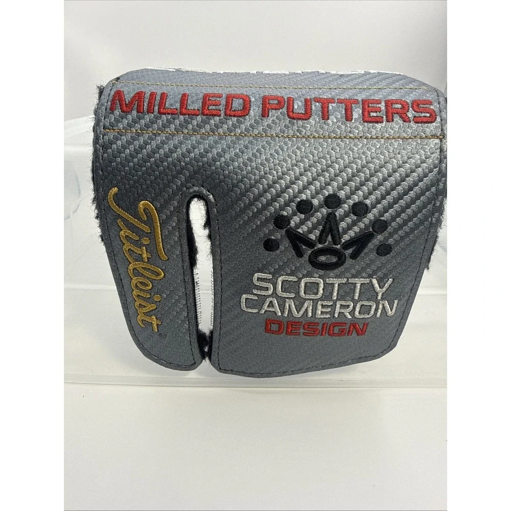 RH Scotty Cameron Futura X Mid Square Mallet Putter Headcover Head Cover EUC